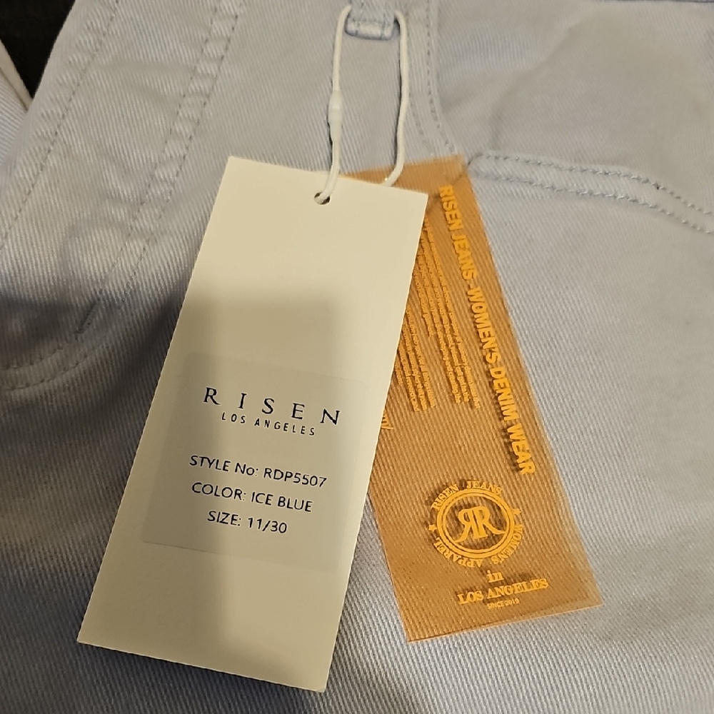 Risen Women's Light Blue Jeans - Picture 3 of 8
